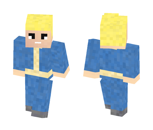 Vault Boy | Fallout - Boy Minecraft Skins - image 1
