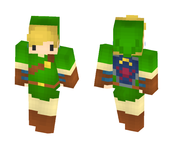 Download Free The Hero Of Hyrule Skin for Minecraft image 1 The Hero Of Hyrule - Male Minecraft Skins - image 1