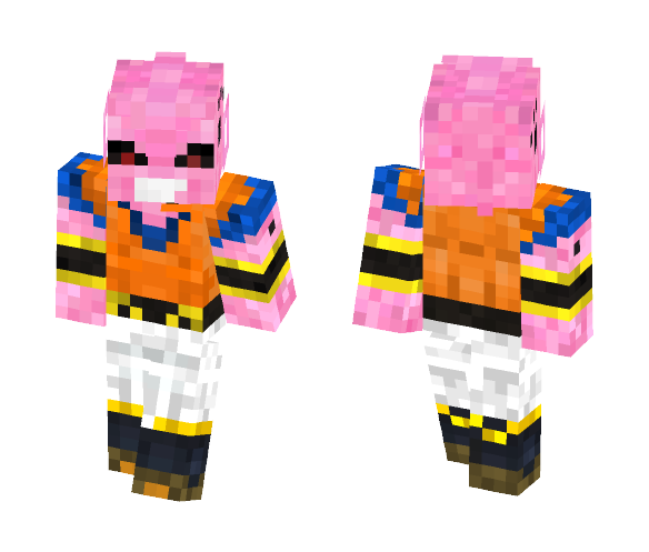 Download Free Majin Buu (Ultimate Gohan) Skin for Minecraft image 1 Majin Buu (Ultimate Gohan) - Male Minecraft Skins - image 1