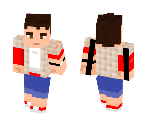 [Hello Neighbor] The Protagonist - Male Minecraft Skins - image 1