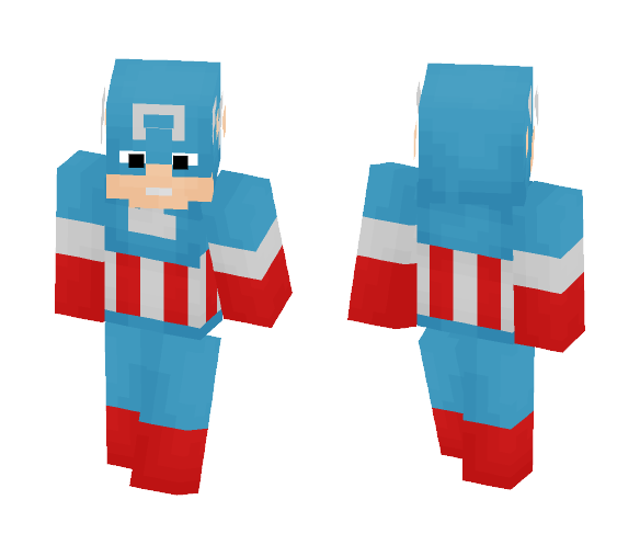 Captain America - Comics Minecraft Skins - image 1