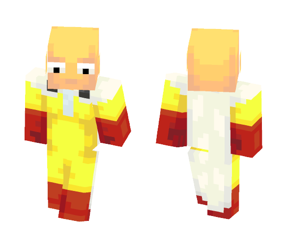 Saitama (One Punch Man) - Male Minecraft Skins - image 1