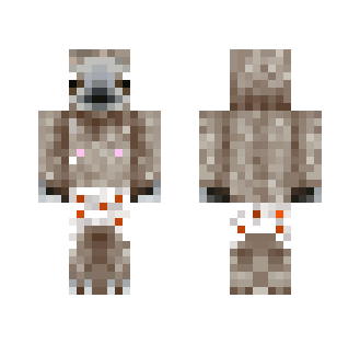 Naked Sloth - Male Minecraft Skins - image 2
