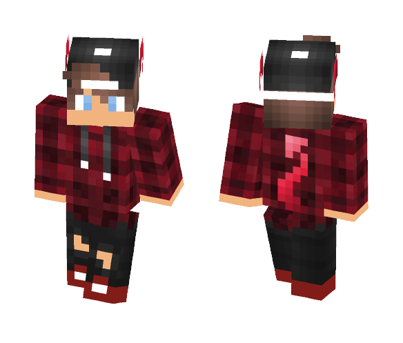 Devil Skater Boy - Boy Minecraft Skins - image 1