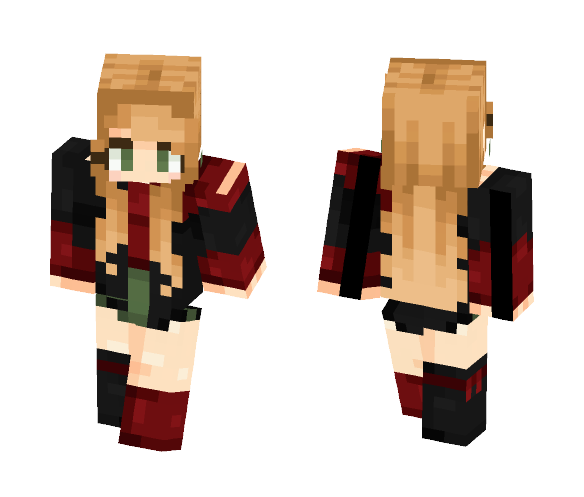 Sick & Poncho ~ PupuNikkari - Female Minecraft Skins - image 1
