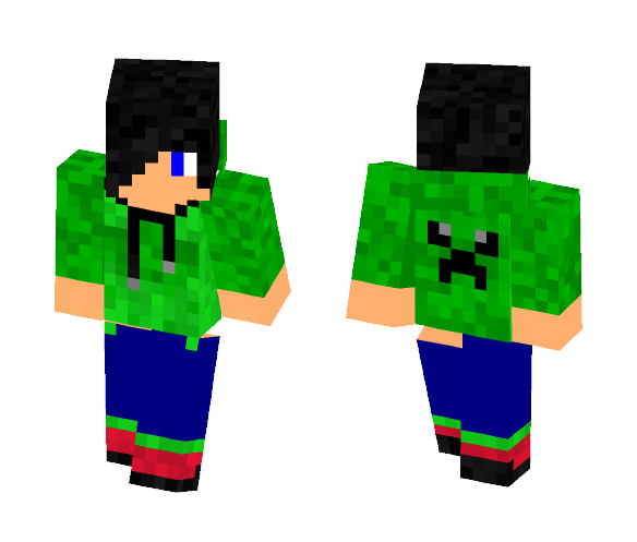 Creeper Boy - Boy Minecraft Skins - image 1