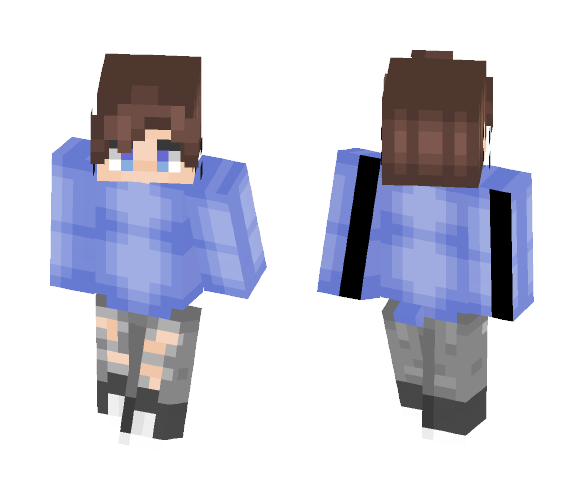 Download Free -Chill- Skin for Minecraft image 1 -Chill- - Male Minecraft Skins - image 1