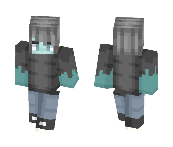 Everything is blue - Male Minecraft Skins - image 1