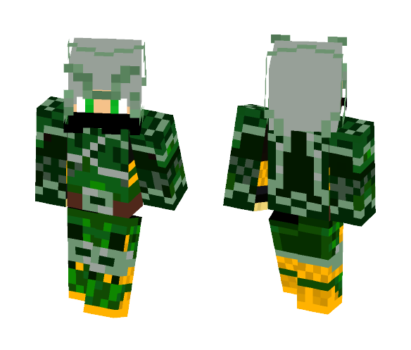 Earth Bender Oceania - Male Minecraft Skins - image 1