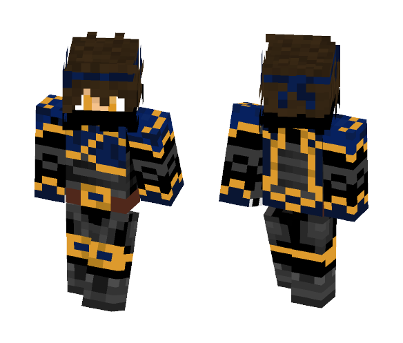 Water Bender Oceania - Male Minecraft Skins - image 1