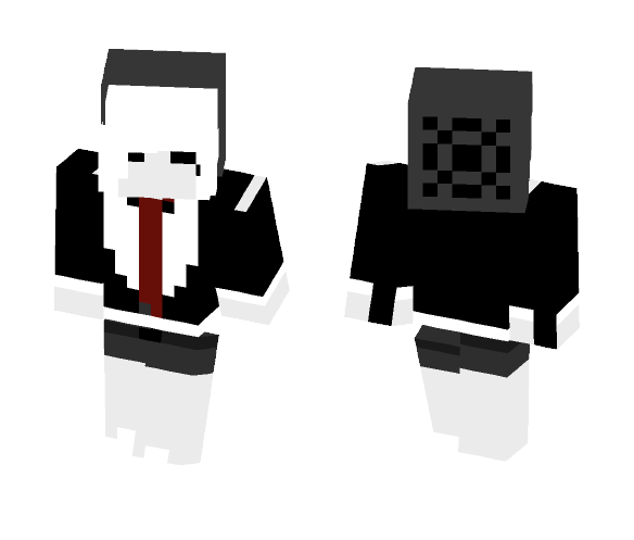 Slender Girl - Girl Minecraft Skins - image 1