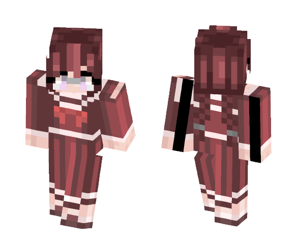 Danganronpa Fukawa Toko - Female Minecraft Skins - image 1