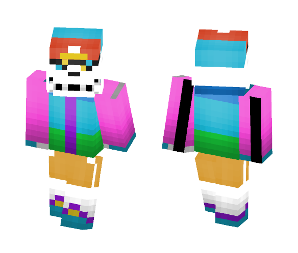 -smg200- fresh sans remake - Male Minecraft Skins - image 1