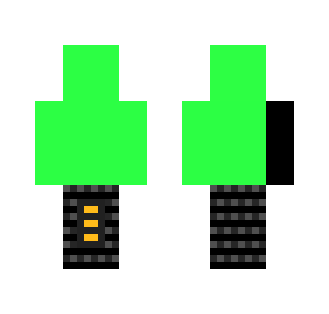 Luke Skywalker's green lightsaber
