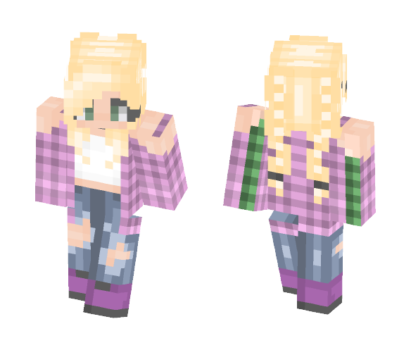 x Them Braids Tho x - Female Minecraft Skins - image 1