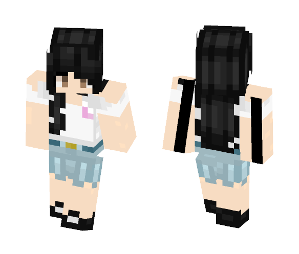 ????| Couple Skin [F] - Female Minecraft Skins - image 1