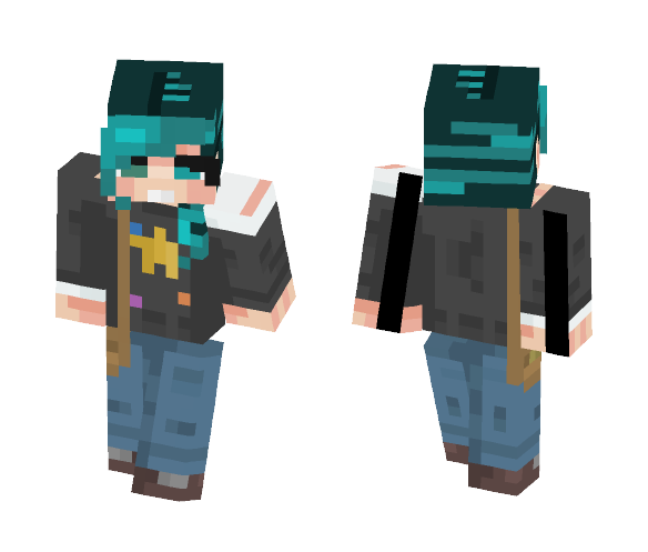Download Free Danke for a 100 Subs (Late cri) Skin for Minecraft image 1 Danke for a 100 Subs (Late cri) - Female Minecraft Skins - image 1