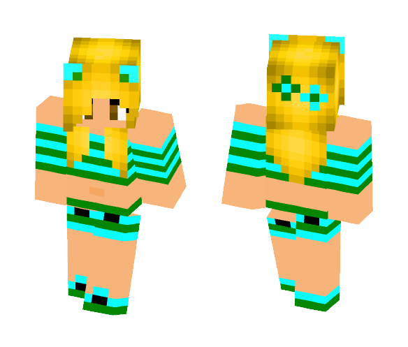 Summer Girl - Girl Minecraft Skins - image 1