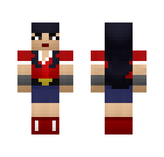 Wonder Woman [Bombshells] - Comics Minecraft Skins - image 2