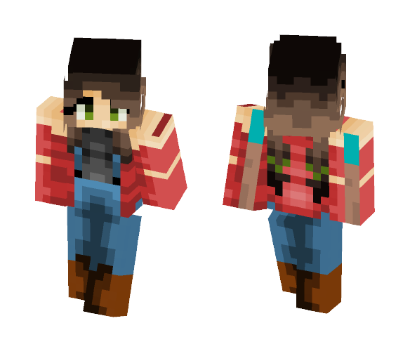 Download Free Melanie // Teenager Girl // IDK Skin for Minecraft image 1 Melanie // Teenager Girl // IDK - Girl Minecraft Skins - image 1
