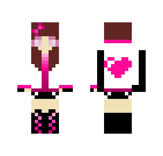 ♥~Early Valentine's Day Skin~♥ - Female Minecraft Skins - image 2