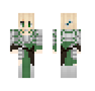 Simply Armoured Aria [LOTC] - Female Minecraft Skins - image 2