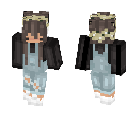 Cute Overals (updated) - Female Minecraft Skins - image 1
