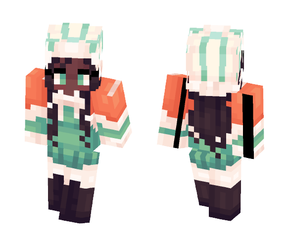 Winter Chill - Female Minecraft Skins - image 1
