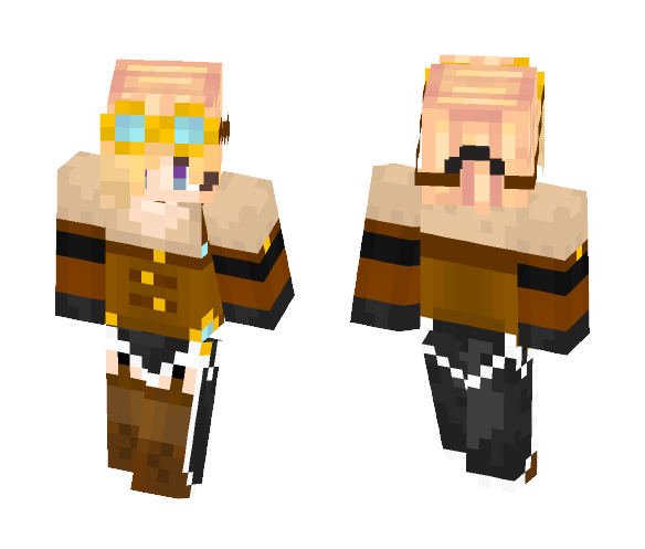 Steampunk Mercy - Female Minecraft Skins - image 1