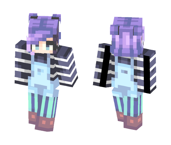 ☕️ | janie (OC) + 600 subs - Female Minecraft Skins - image 1