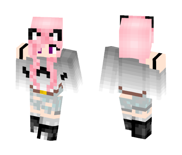 Cat girl - Cat Minecraft Skins - image 1