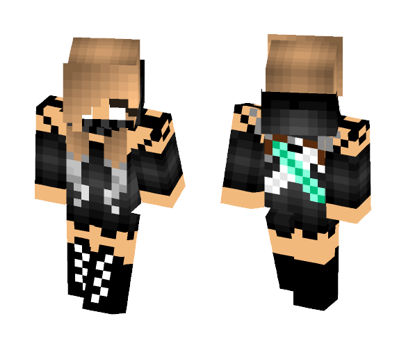 Ninja Girl - Girl Minecraft Skins - image 1