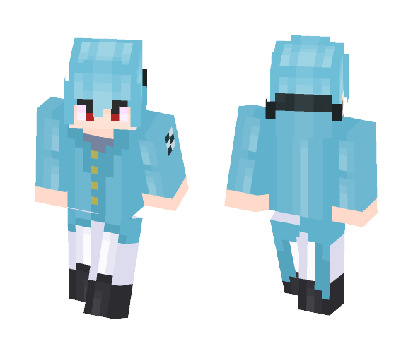 Sleepy Ash of Sloth / Servamp - Male Minecraft Skins - image 1