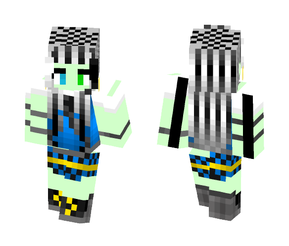 Monster High Frankie Stein - Female Minecraft Skins - image 1