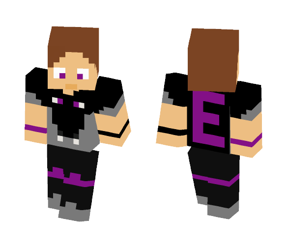 End Man (Big Eyes/Cooler Dragon) - Male Minecraft Skins - image 1