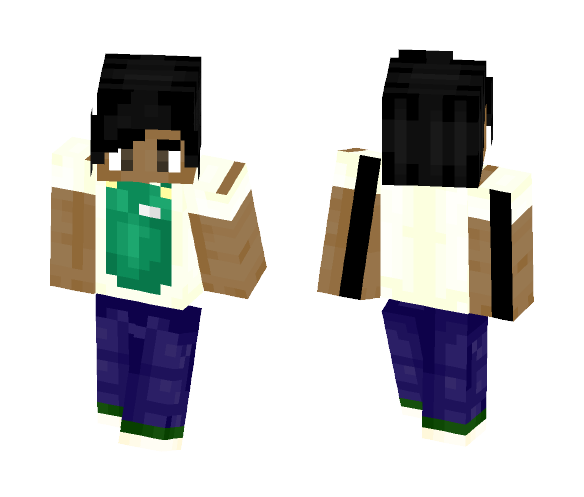 Starbucks barista - Male Minecraft Skins - image 1