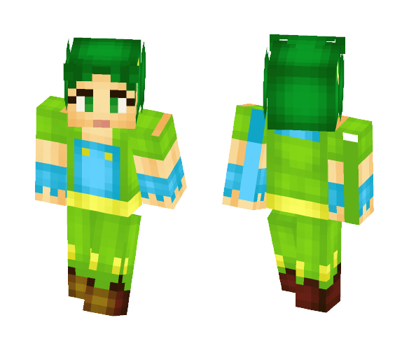 Farore: Oracle of Secrets - Female Minecraft Skins - image 1