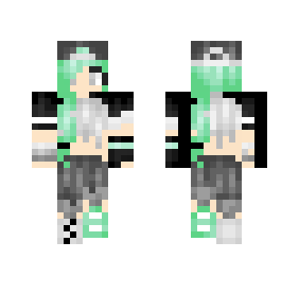 Emerald Glow - contest entry - Female Minecraft Skins - image 2