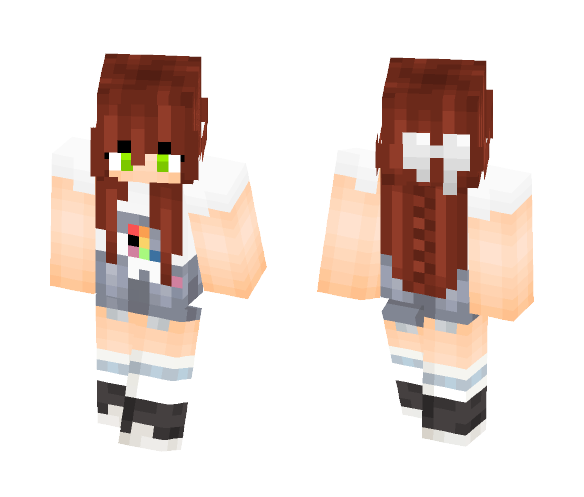 Sarah Smiles ???? - Female Minecraft Skins - image 1