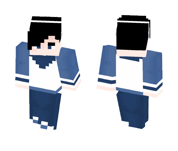 Anime Gamer Dude - Anime Minecraft Skins - image 1