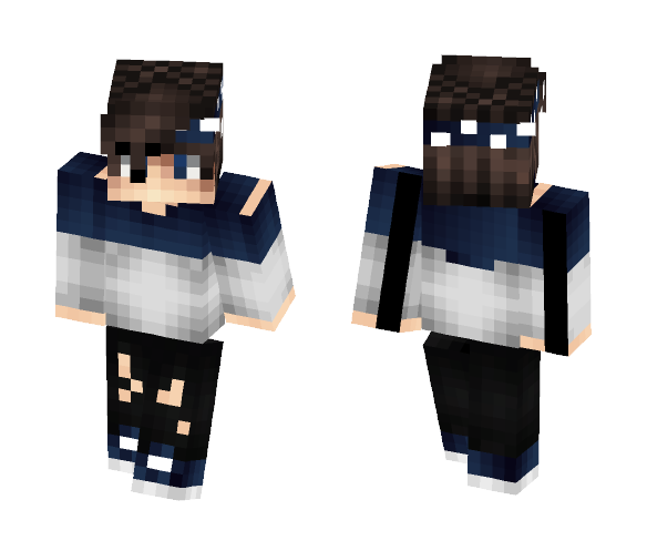 Download Free First Skin?! Skin for Minecraft image 1 First Skin?! - Male Minecraft Skins - image 1
