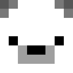 Download Free Polar Bear with Scarf Skin for Minecraft image 3 Polar Bear with Scarf - Male Minecraft Skins - image 3