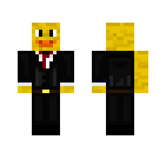 Formal Duck | Derpy Duck Underneath - Male Minecraft Skins - image 2