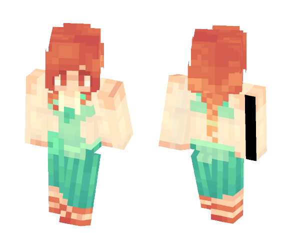 Summer Beach Walks - Female Minecraft Skins - image 1