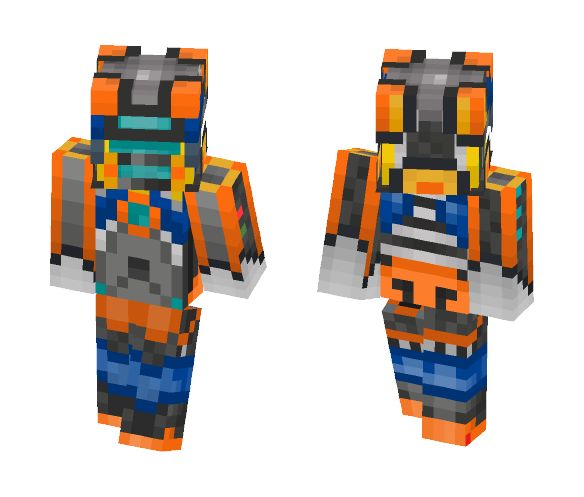 Rad Looking Robot I did - Male Minecraft Skins - image 1
