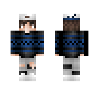 Cute Blue sweater (Best Skin)