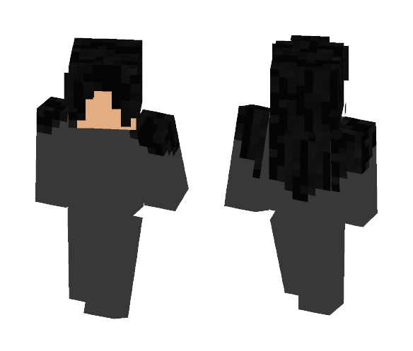 Download Free Ombre hair base For the contest Skin for Minecraft image 1 Ombre hair base For the contest - Female Minecraft Skins - image 1
