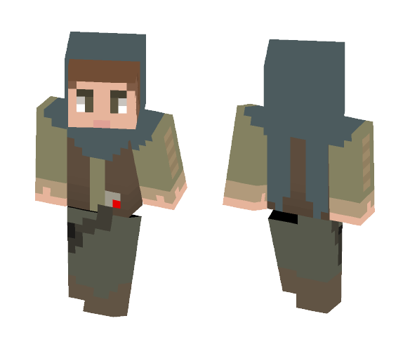 Jyn Erso - Female Minecraft Skins - image 1