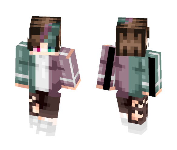 ｏｒｃｈｉｄ [OC] - Male Minecraft Skins - image 1