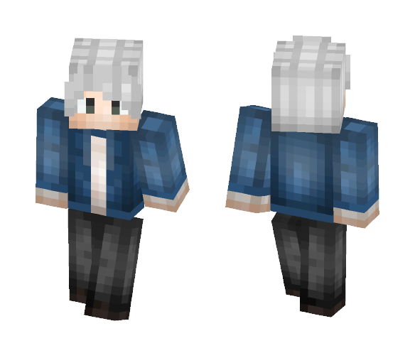 Humantale Sans - Male Minecraft Skins - image 1